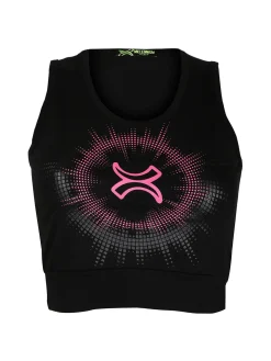 Millennium Top sportivo donna con stampa