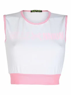 Millennium Top sportivo donna con stampa scritta