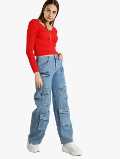 Mira°Belle Jeans multitasche da donna
