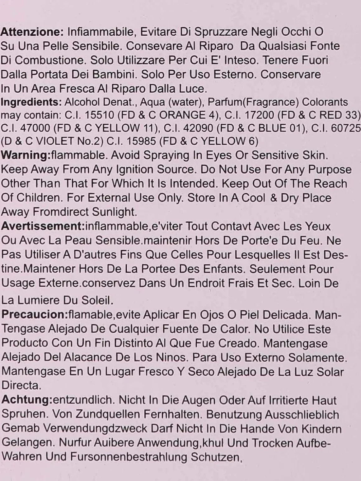 Mirage Brand Parfums Profumo Notes & Rhythm
