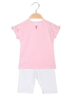 Miss Bellina Completo corto da neonata con t-shirt e leggings corti