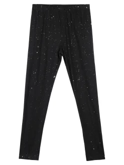 Miss Bellina Completo 2 pezzi da bambina con leggings luccicante