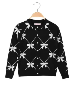 Miss Brum Cardigan da bambina in maglia