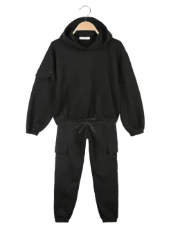 Miss Brum Completo tuta sportiva bambina 2 pezzi con tasconi