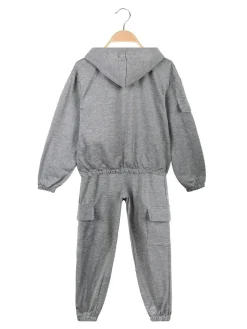 Miss Brum Completo tuta sportiva bambina 2 pezzi con tasconi