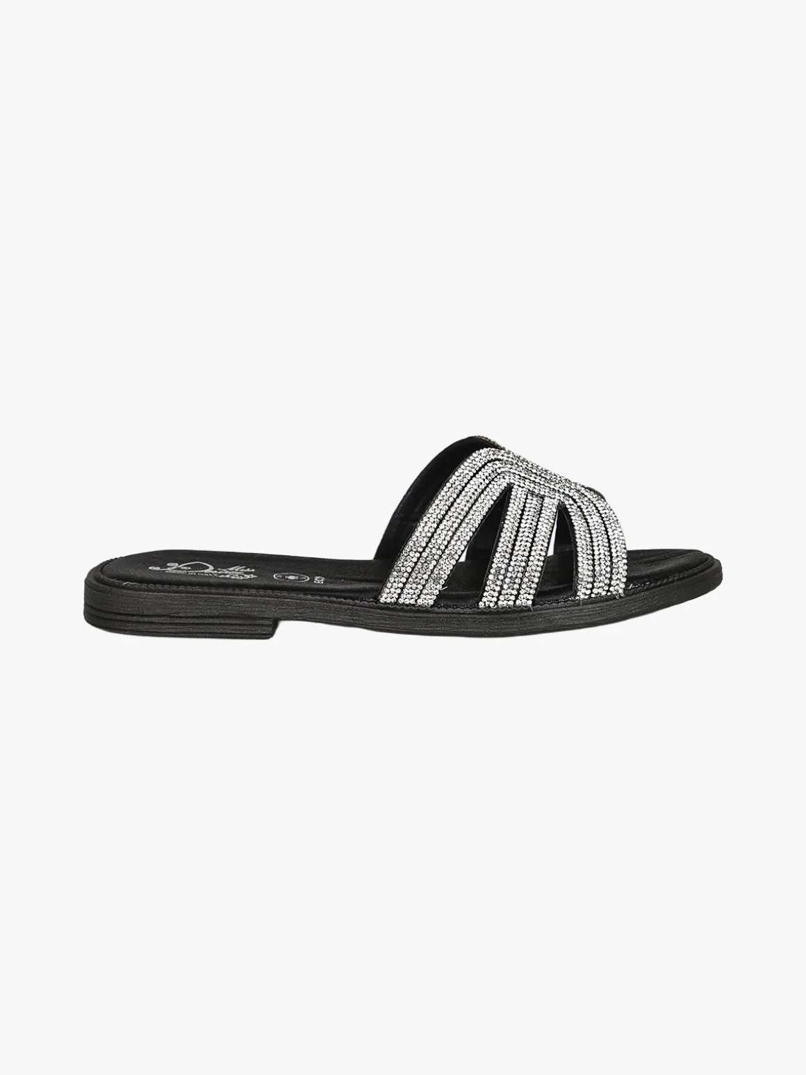 Miss Desiree Ciabatte donna con decorazioni di strass - nero