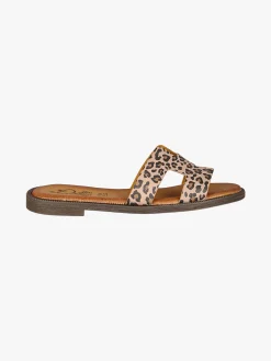 Miss Desiree Ciabatte donna con plantare in pelle - marrone