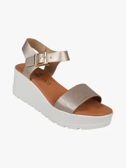 Miss Desiree Sandali donna con zeppa e cinturino alla caviglia