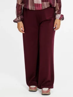 Miss E Co Pantaloni donna a gamba larga linea curvy