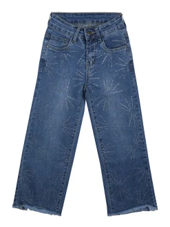 Miss & Girls Jeans da bambina con strass