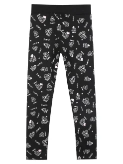 Miss Image Leggings da bambina con scritte