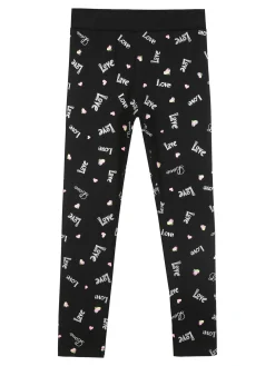 Miss Image Leggings da bambina con scritte