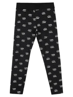 Miss Image Leggings da bambina con scritte