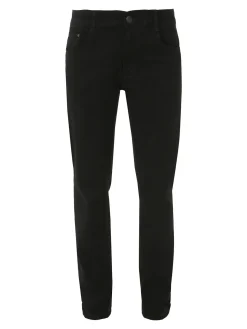 Miss Natalie Pantaloni donna jeans push-up taglie grandi - nero