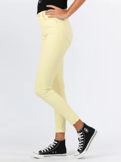 Miss Two Pantaloni gialli a vita alta