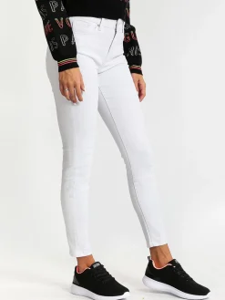Miti Baci Pantaloni skinny bianchi