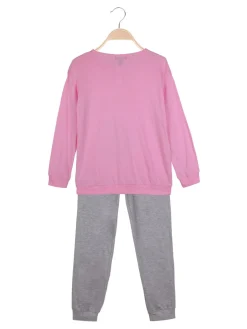 Mix'N Match Pigiama lungo in cotone bambina