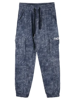 Mk Boys Pantaloni cargo da ragazzo - blu