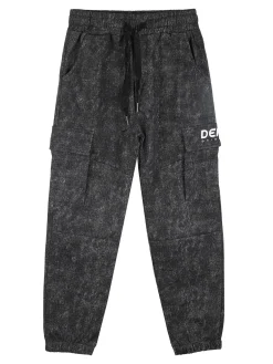 Mk Boys Pantaloni cargo da ragazzo - nero