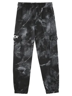 Mk Boys Pantaloni cargo da ragazzo - nero