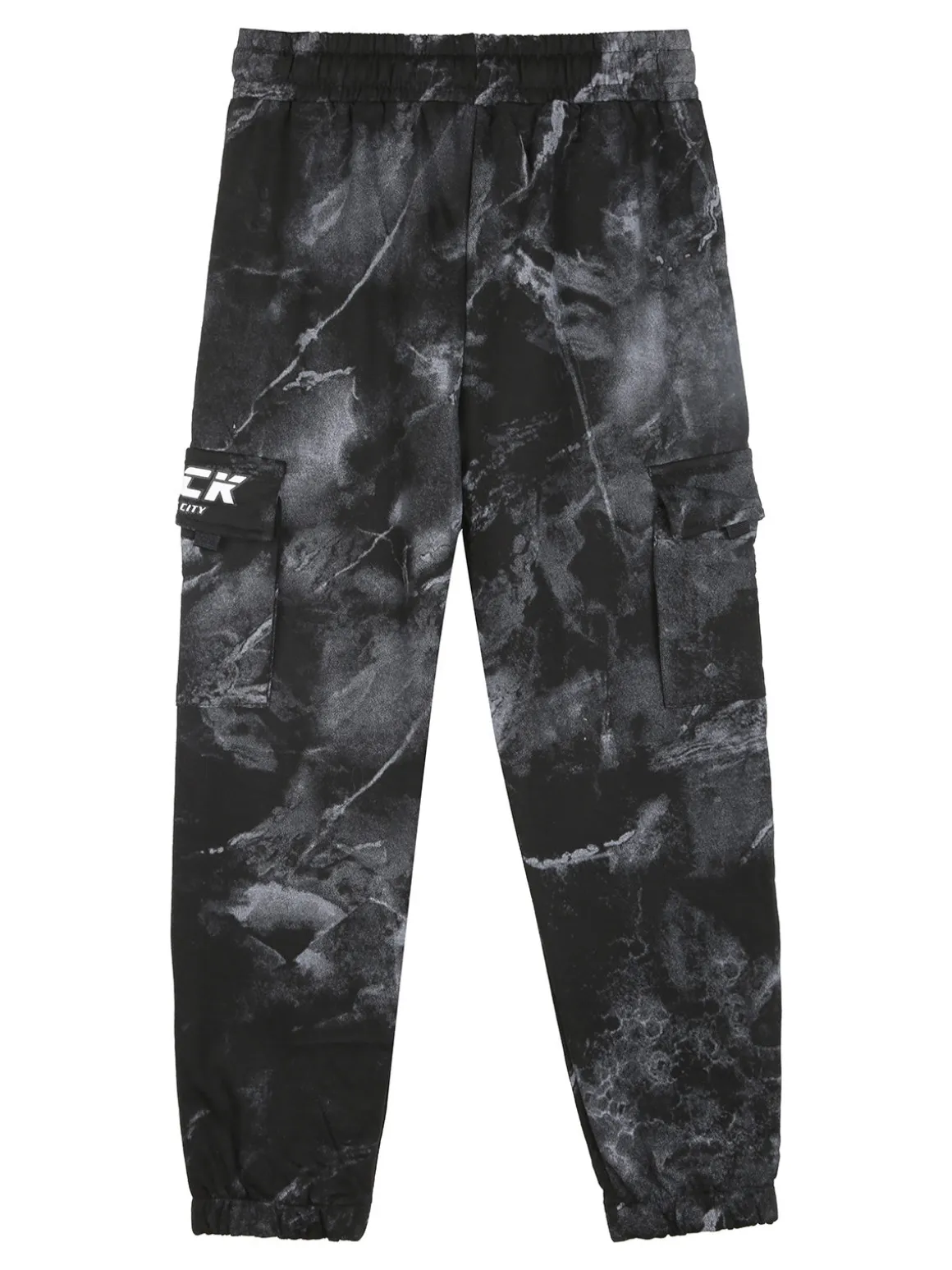 Mk Boys Pantaloni cargo da ragazzo - nero