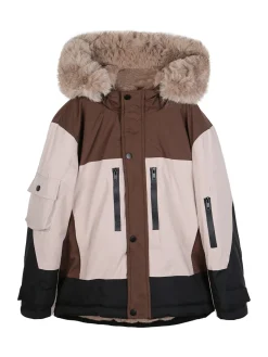 M&2 Kids Giubbotto imbottito da bambino con cappuccio