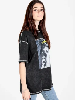 Monte Cervino Maxi t-shirt donna oversize con stampa