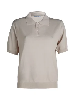 Monte Cervino Polo donna in maglia a maniche corte
