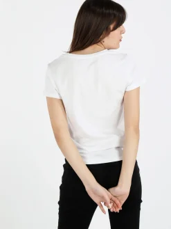 Monte Cervino T-shirt donna con paillettes