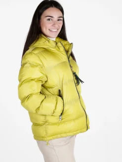 Mont Rose Giubbotto donna imbottito con cappuccio e zip