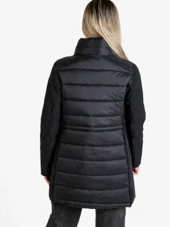 Mont Rose Giubbotto donna imbottito a collo alto - nero