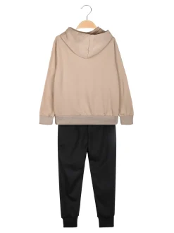 Mouset Completo tuta da ragazzo con cappuccio - khaki
