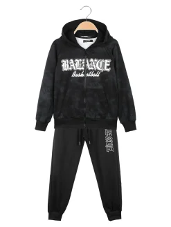 Mr Jek Completo da ragazzo 3 pezzi con cappuccio e zip