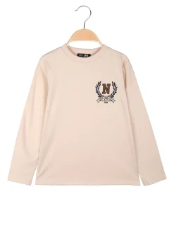 Mr Jek Maglietta felpata da bambino - beige
