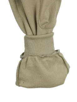 Mr Jek Pantaloni cargo da bambino con coulisse e catena decorativa - oliva