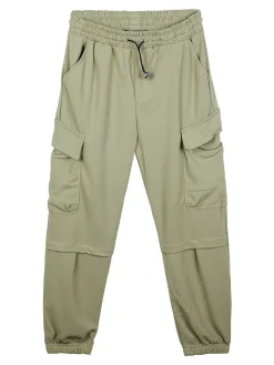Mr Jek Pantaloni da bambino con tasconi e polsini