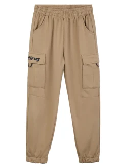 Mr Jek Pantaloni sportivi da bambino con tasconi e polsini