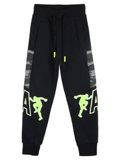 Mr Jek Pantaloni tuta da bambino con interno felpato - blu scuro