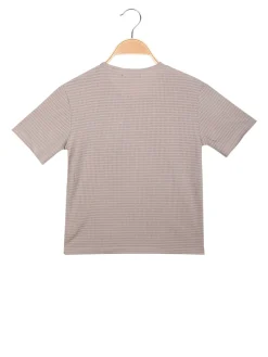 Mr Jek T-shirt da bambino con taschino a rete