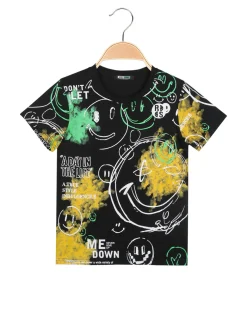 Mr Jek T-shirt manica corta da bambino con stampe