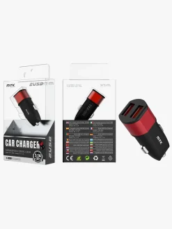 M.Tk Caricatore auto dual USB