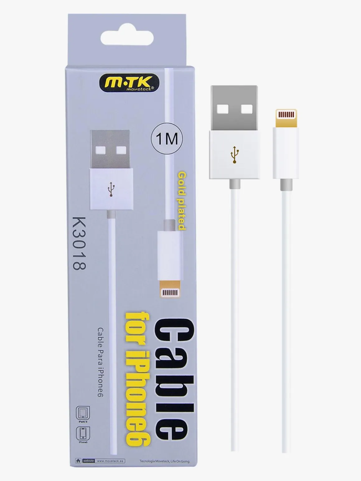 M.Tk Cavo usb per iphone6