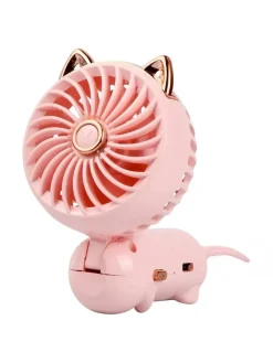 Mulin Ventilatore pieghevole - rosa