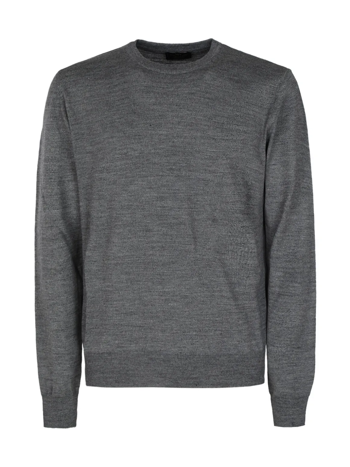 Mv Pullover da uomo misto lana girocollo