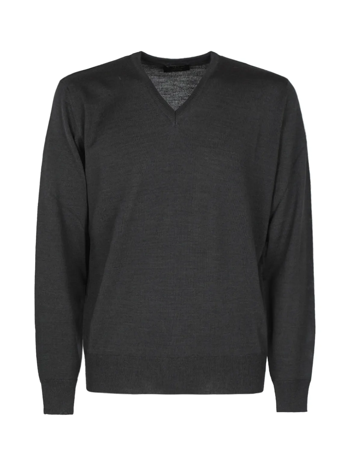 Mv Pullover da uomo misto lana con scollo a V