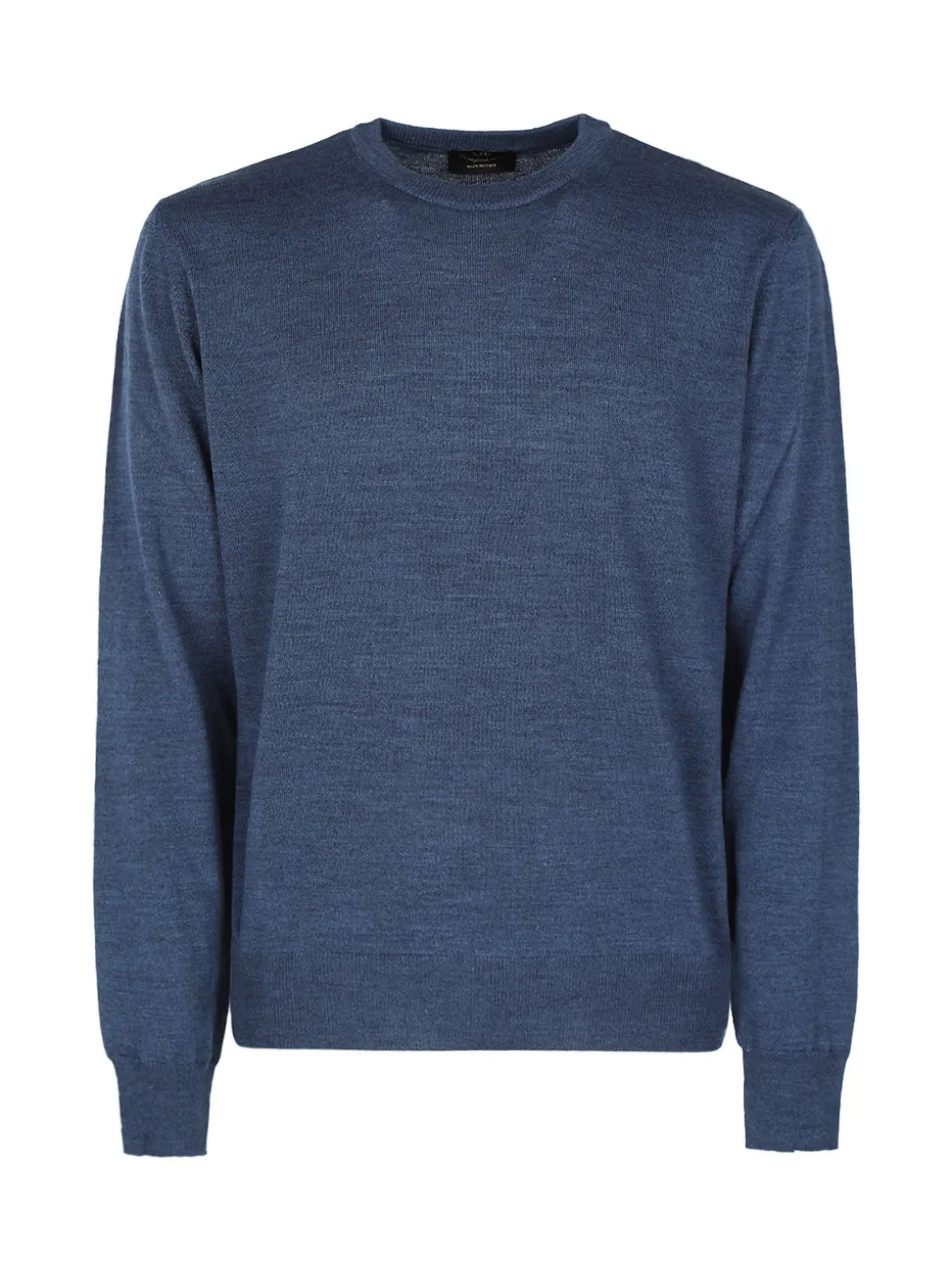 Mv Pullover da uomo misto lana girocollo