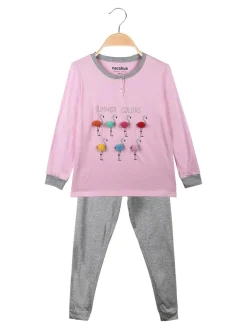 Nacshua Molly Pigiama lungo bambina in cotone
