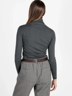 Naiife Maglia dolcevita da donna tinta unita
