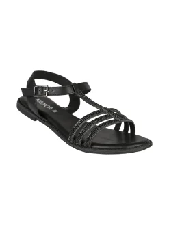 Nakoa Sandali gioiello in pelle da donna
