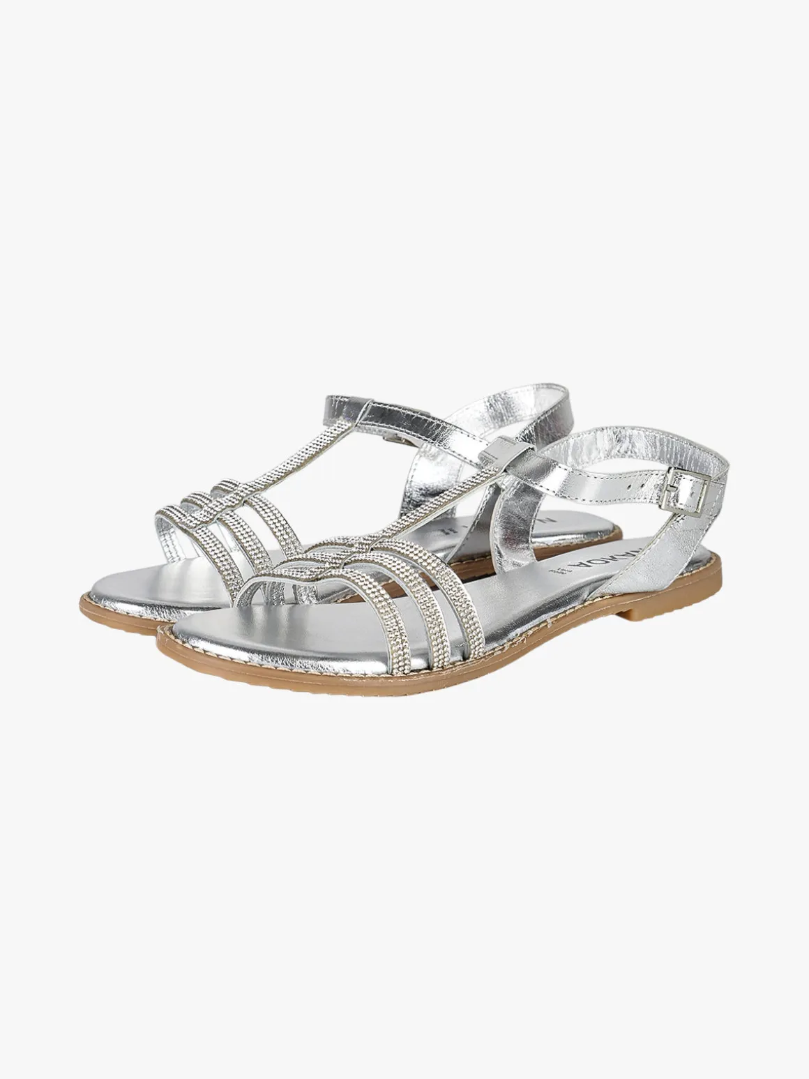 Nakoa Sandali gioiello in pelle da donna